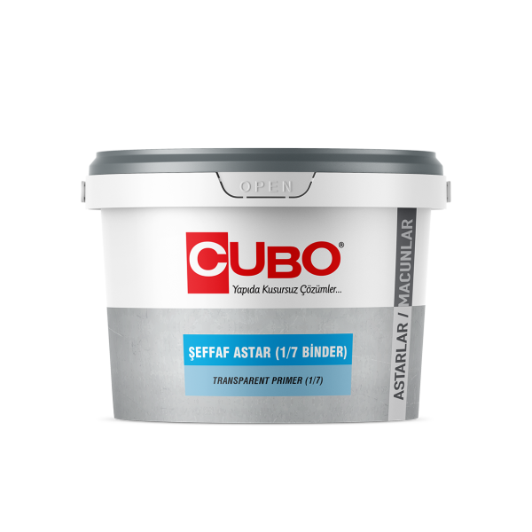 CUBO ŞEFFAF ASTAR (1/7 BİNDER)