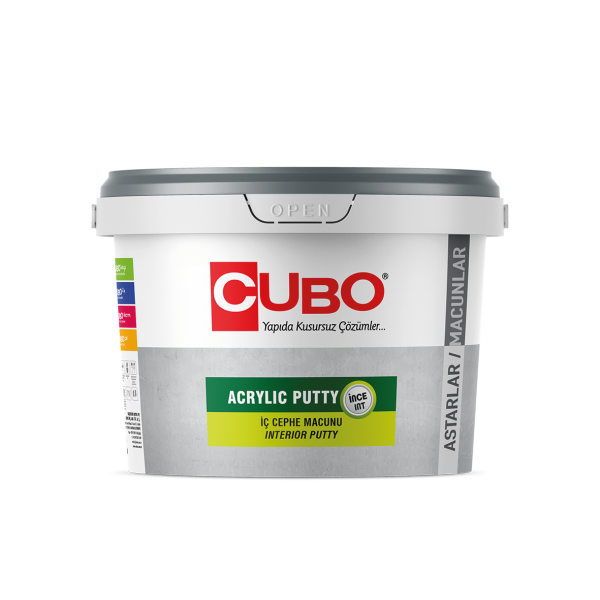 CUBO ACRYLIC PUTTY- INT İÇ CEPHE MACUNU