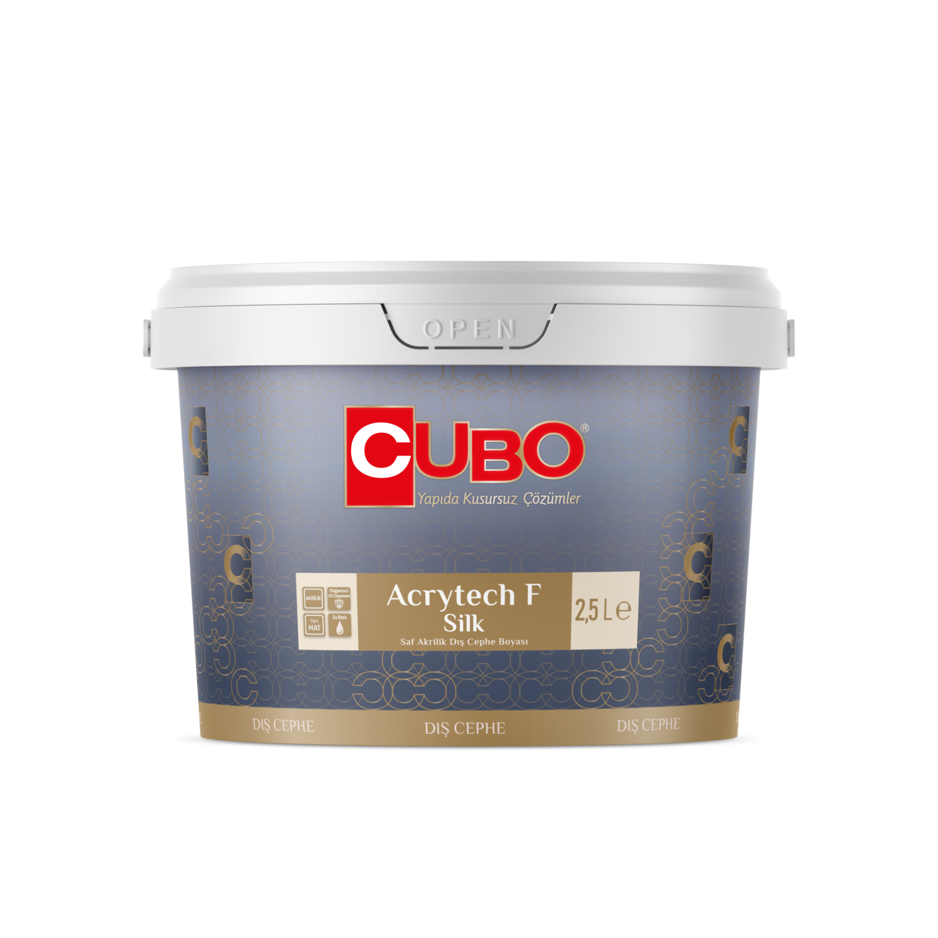 CUBO ACRYTECH F SILK
