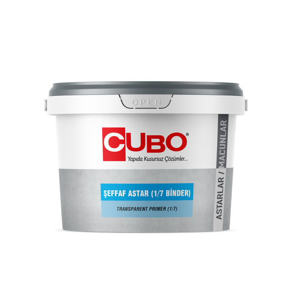 CUBO ŞEFFAF ASTAR (1/7 BİNDER)
