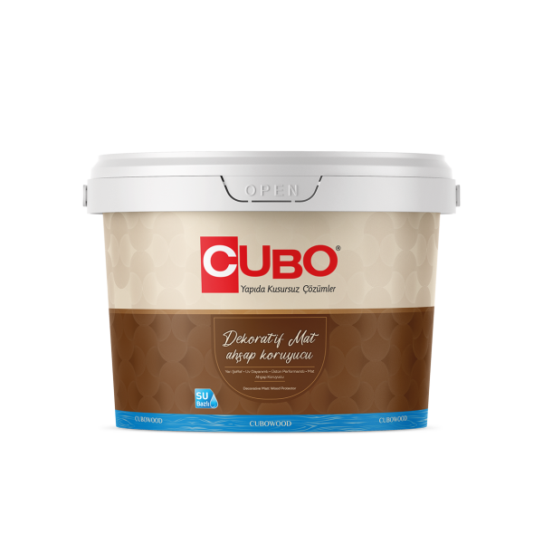 CUBO CUBOWOOD SU BAZLI DEKORATİF MAT AHŞAP KORUYUCU