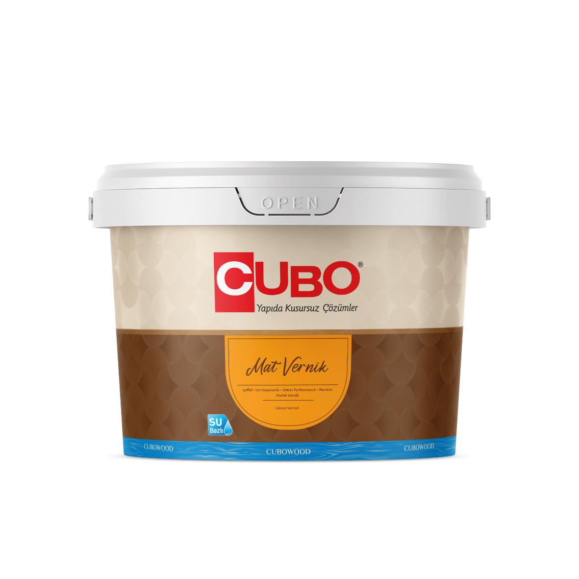 CUBO CUBOWOOD SU BAZLI MAT VERNİK