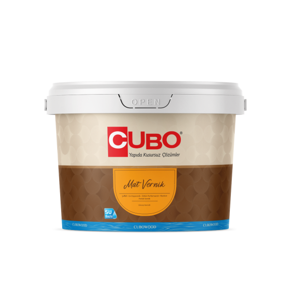CUBO CUBOWOOD SU BAZLI MAT VERNİK