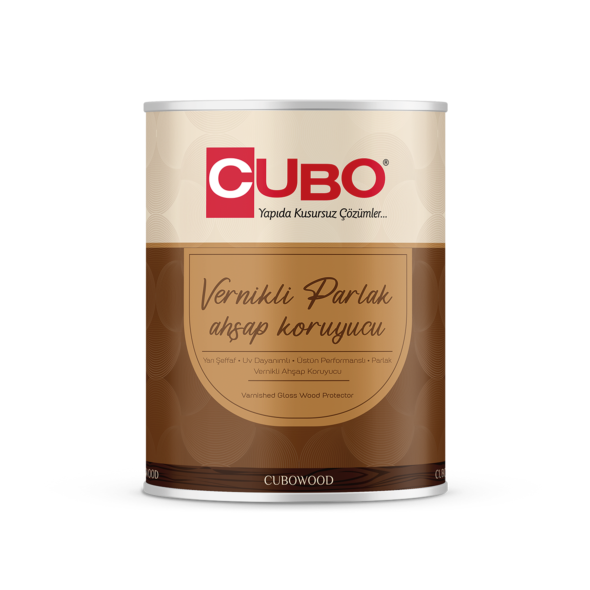 CUBO CUBOWOOD VERNİKLİ PARLAK AHŞAP KORUYUCU