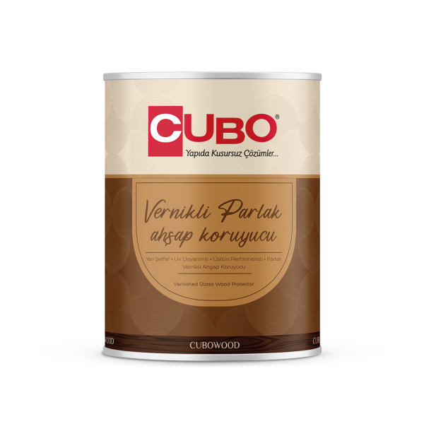 CUBO CUBOWOOD VERNİKLİ PARLAK AHŞAP KORUYUCU