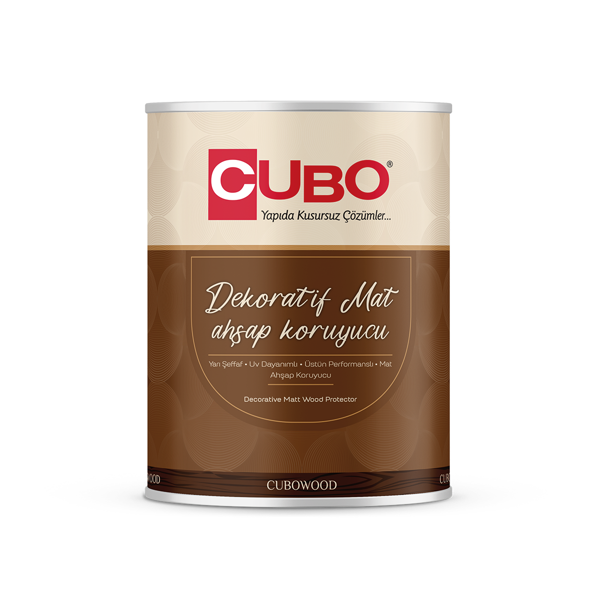 CUBO CUBOWOOD DEKORATİF MAT AHŞAP KORUYUCU