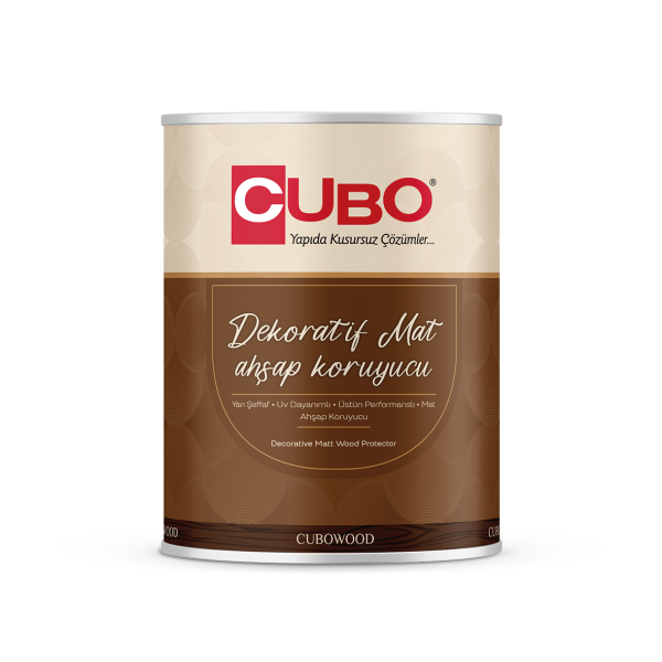 CUBO CUBOWOOD DEKORATİF MAT AHŞAP KORUYUCU